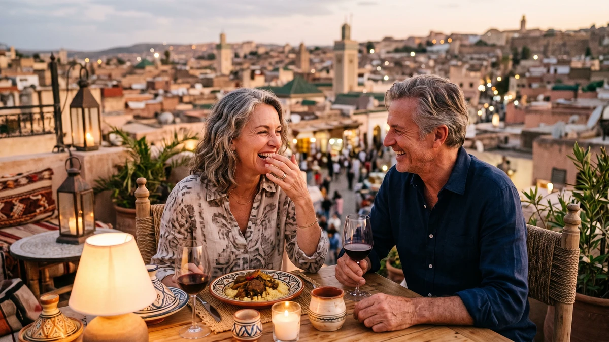 Business class flights to Fez - premium experience