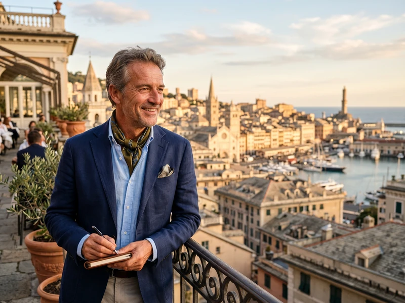 Business class flights to Genoa