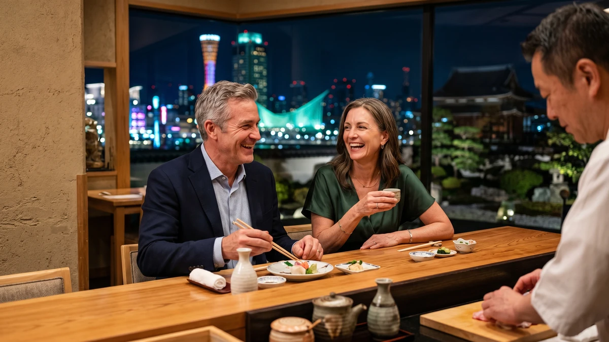 Business class flights to Kobe - premium experience