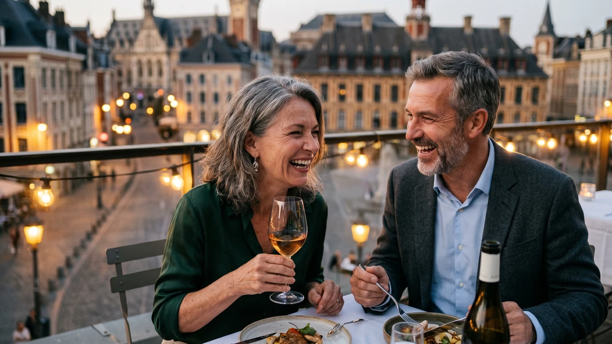 Business class flights to Lille - premium experience