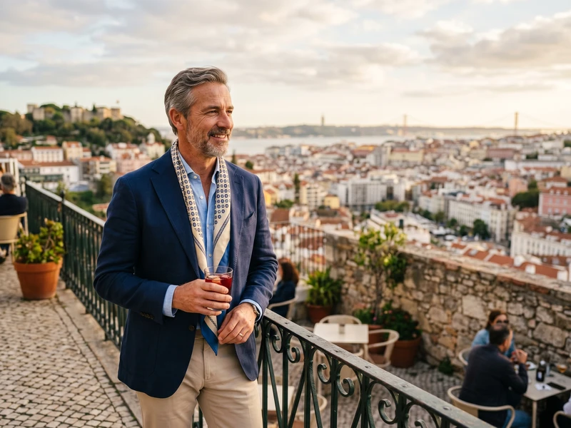 Business class flight from Phoenix to Lisbon