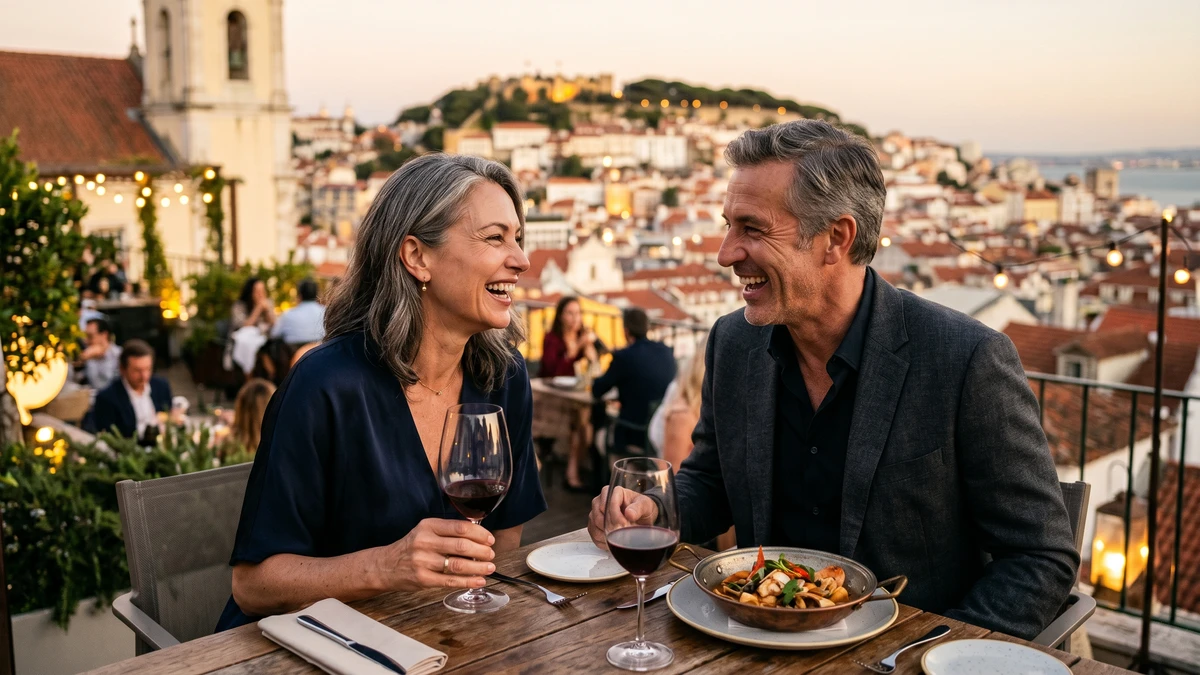 Business class flight from Phoenix to Lisbon - premium experience