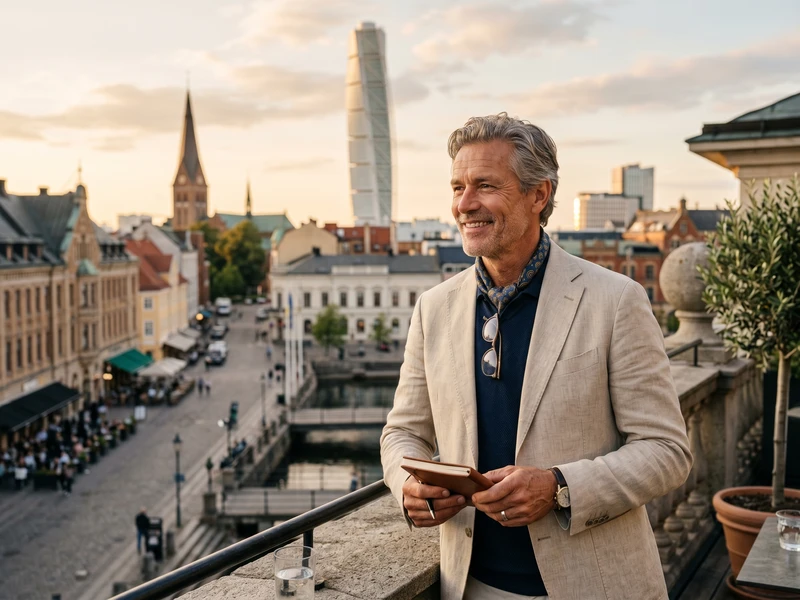 Business class flights to Malmo
