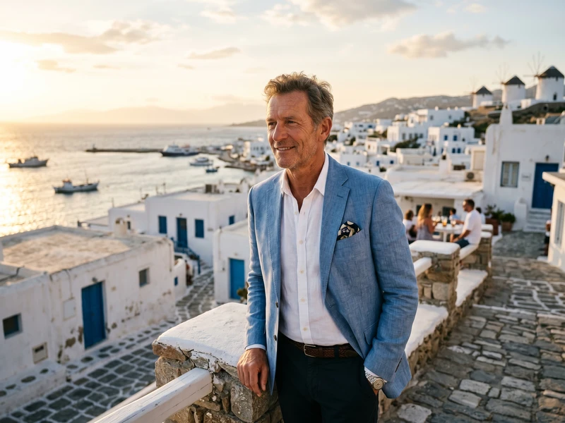 Business class flights to Mykonos