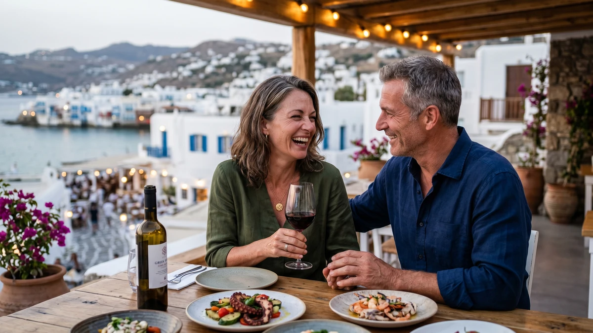 Business class flights to Mykonos - premium experience