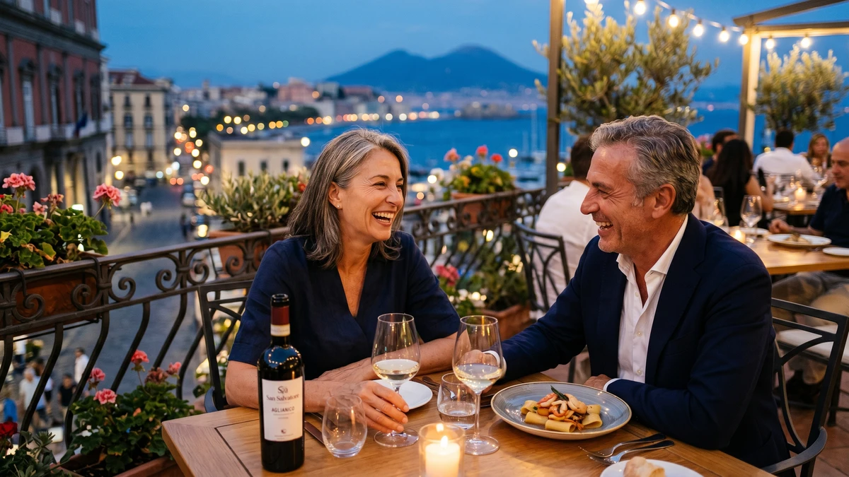 Business class flights to Naples - premium experience