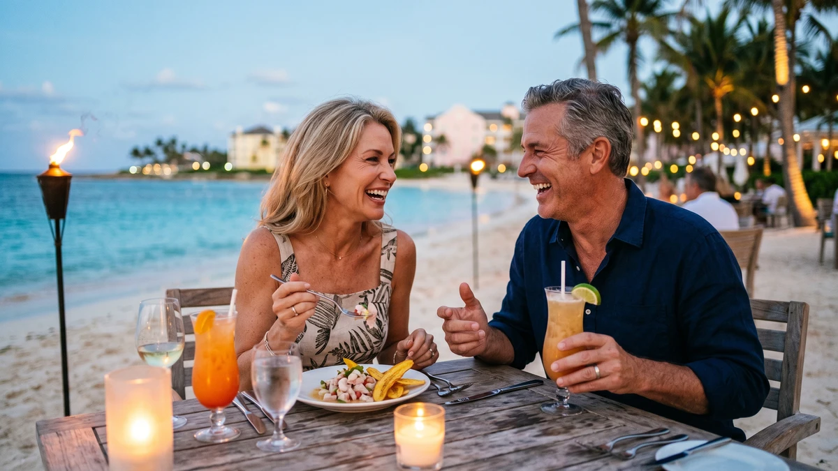 Business class flights to Nassau - premium experience
