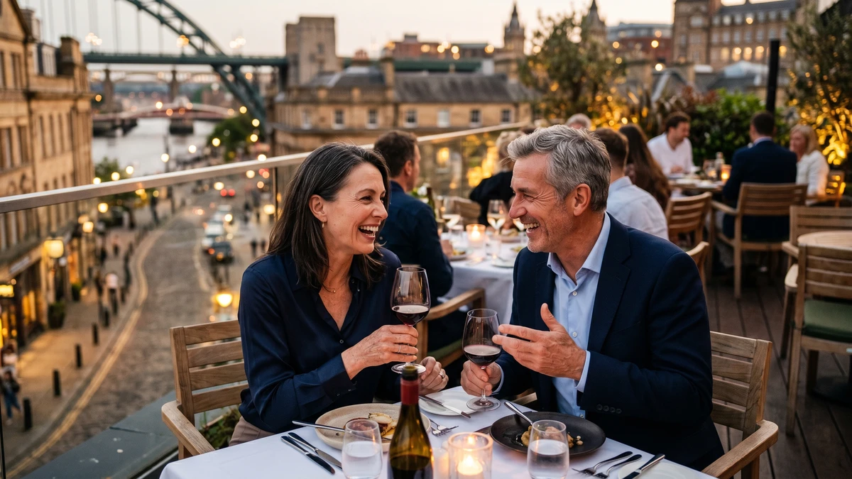 Business class flights to Newcastle - premium experience