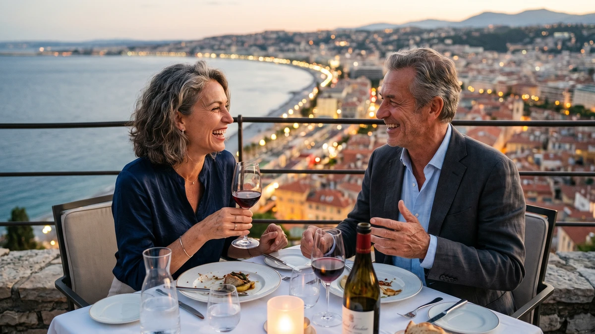 Business class flights to Nice - premium experience