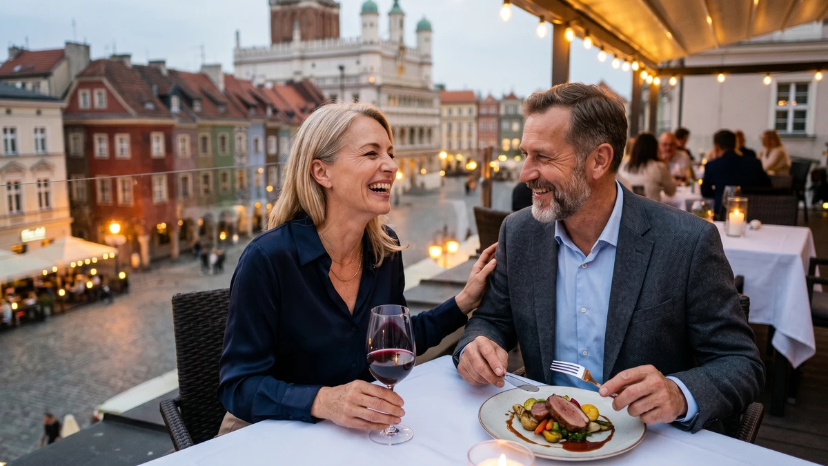 Business class flights to Poznan - premium experience