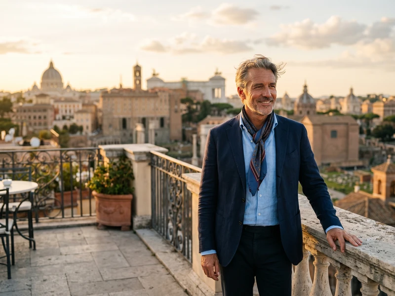 Business class flight from Spokane to Rome