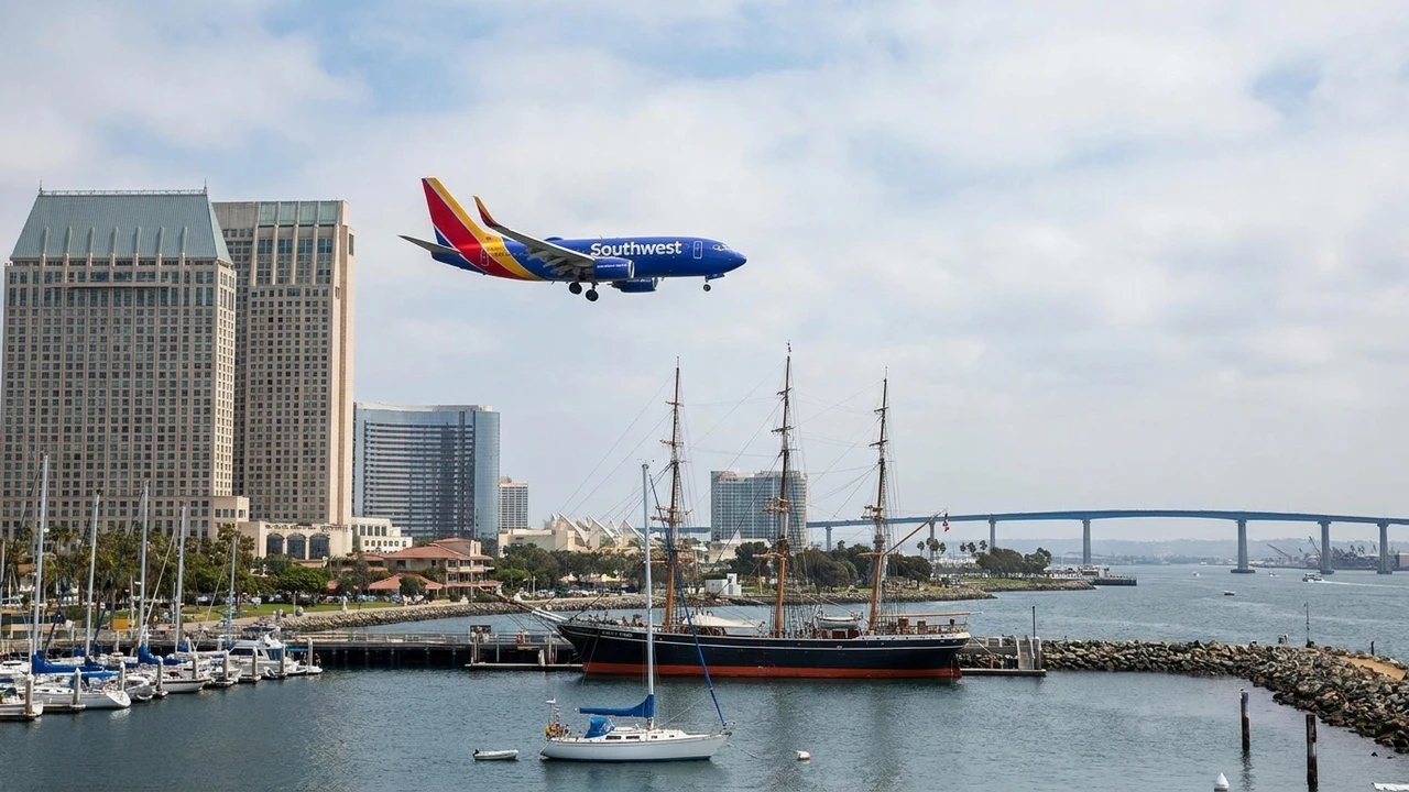 Business class flights from San Diego SAN