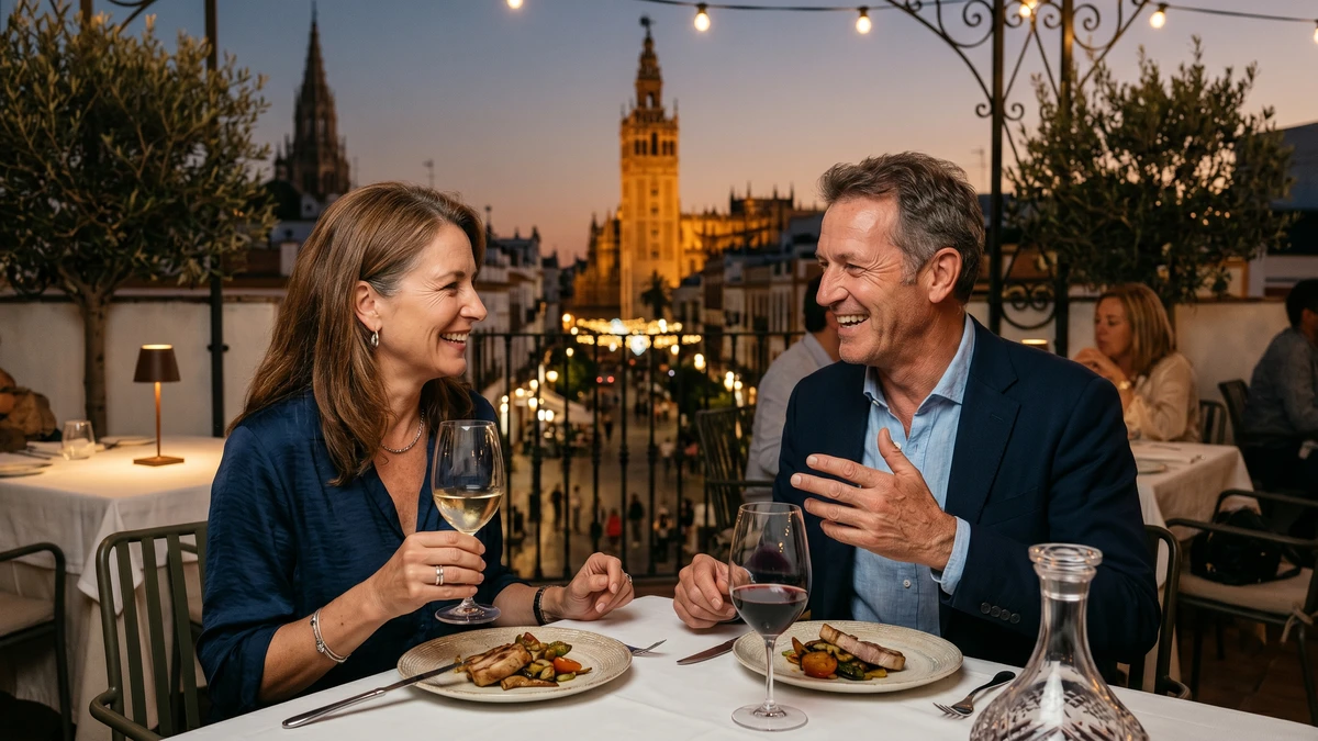 Business class flights to Seville - premium experience