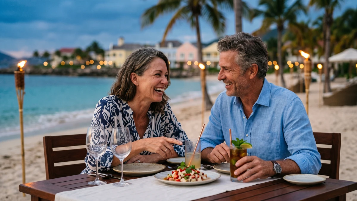 Business class flights to St. Kitts - premium experience