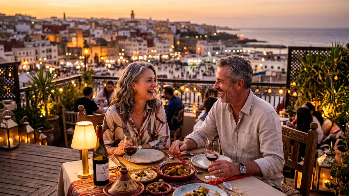 Business class flights to Tangier - premium experience