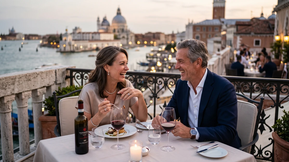Business class flights to Venice - premium experience