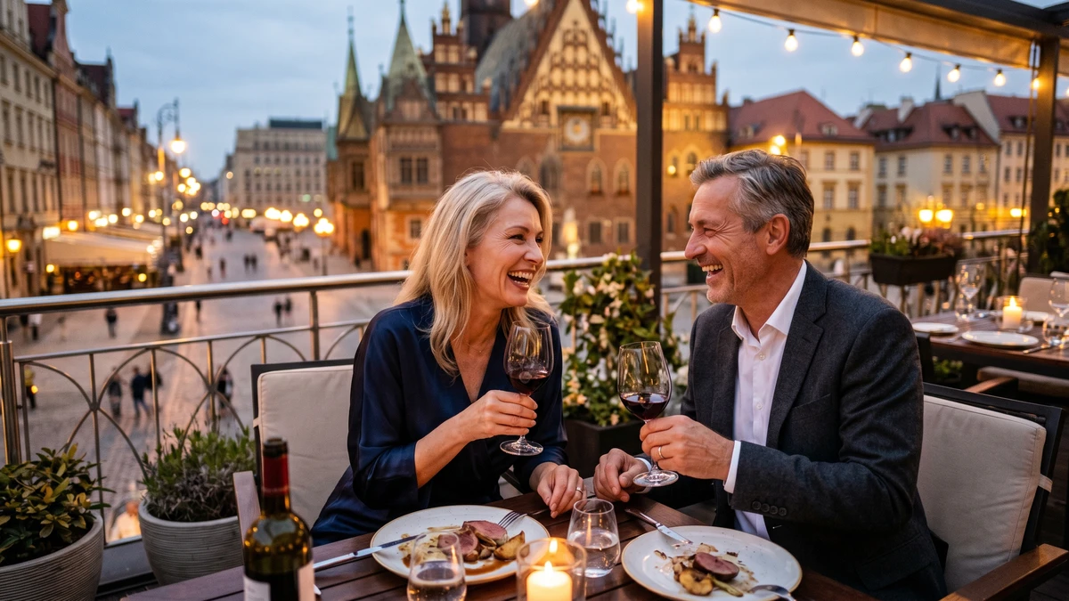 Business class flights to Wroclaw - premium experience