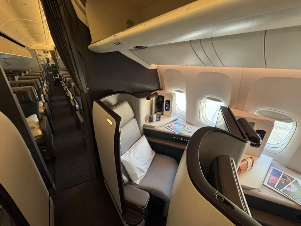 Cathay's Aria Suite closes the privacy gap needed to compete with the Gulf carriers on the Pacific.