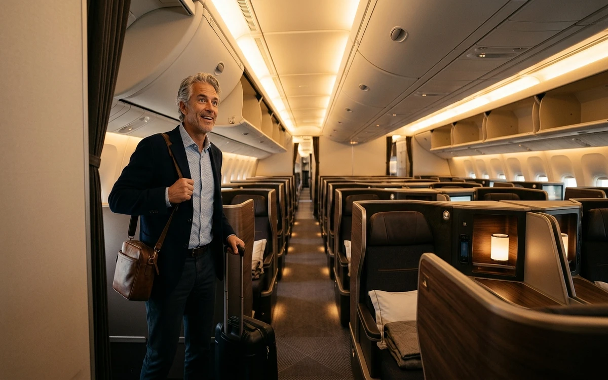 First Time Flying Business Class: The Complete Step-by-Step Guide
