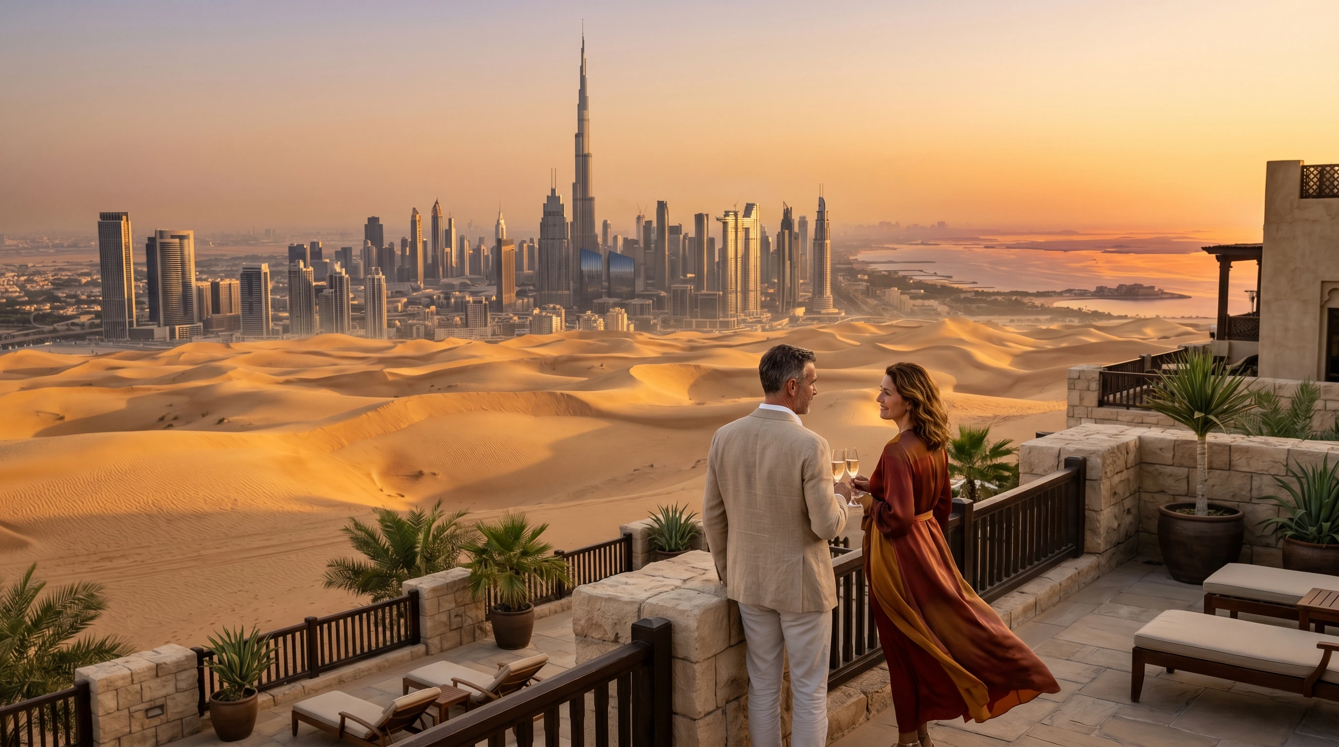 Business class flights to Middle East