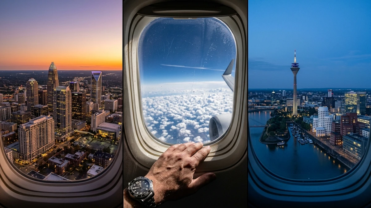 Business class flights from Charlotte to Dusseldorf