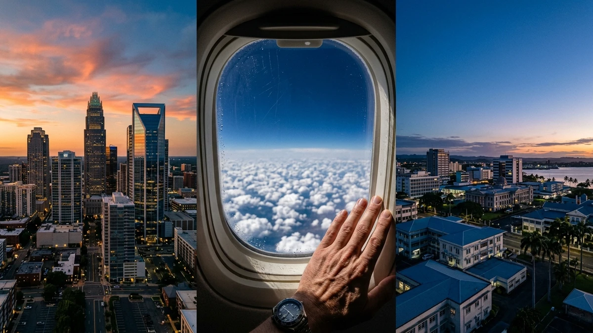 Charlotte to Fiji