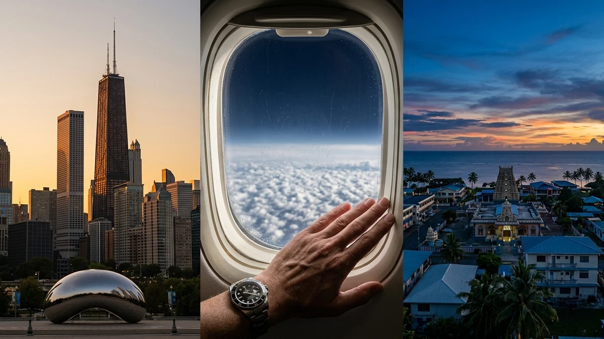 Chicago to Fiji