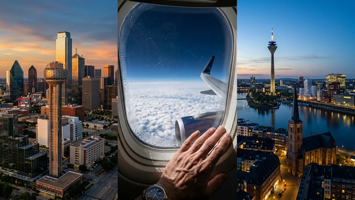 Business class flights from Dallas to Dusseldorf