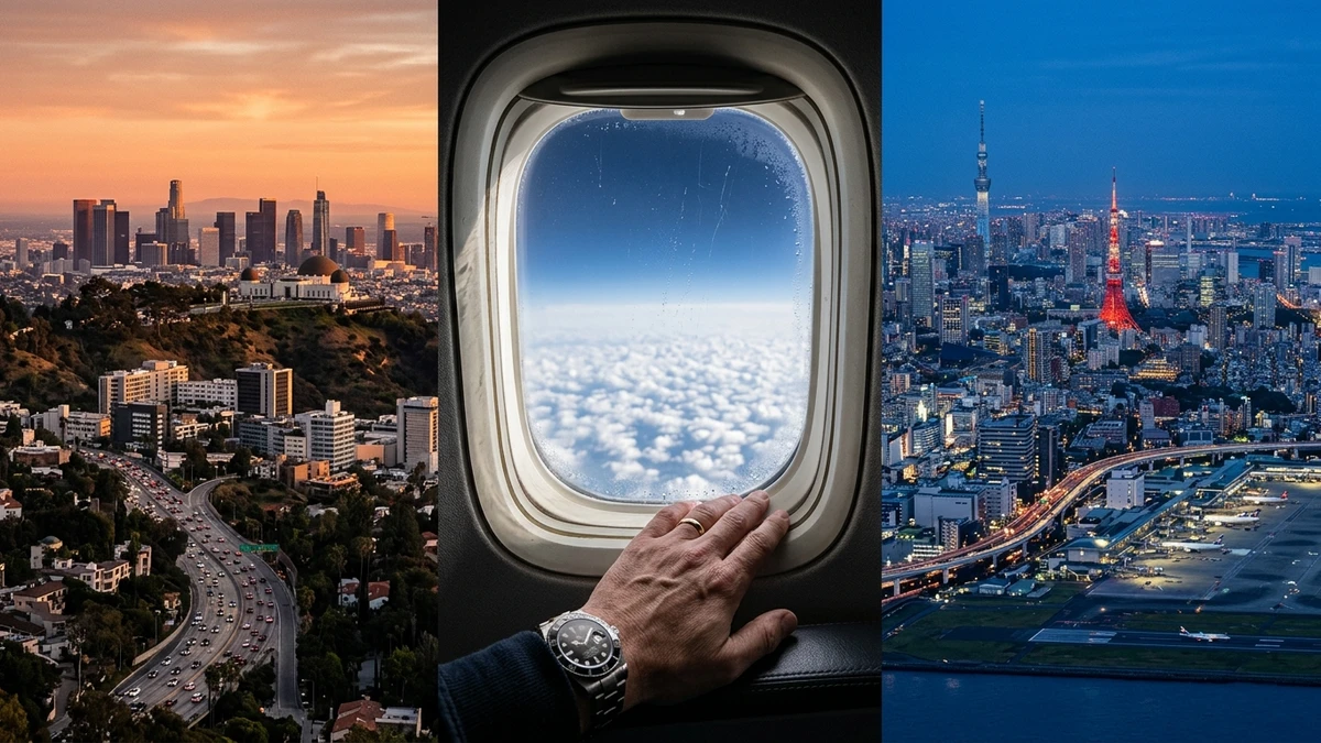 Business class flights from Los Angeles to Tokyo Haneda
