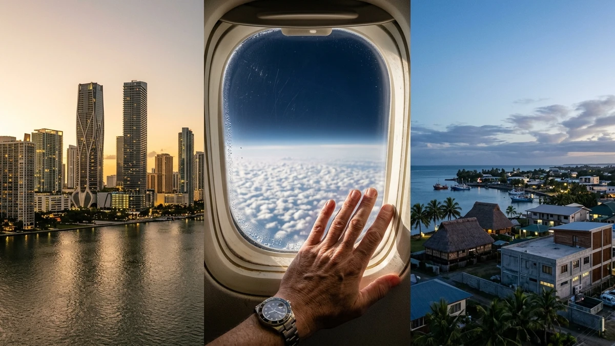 Miami to Fiji