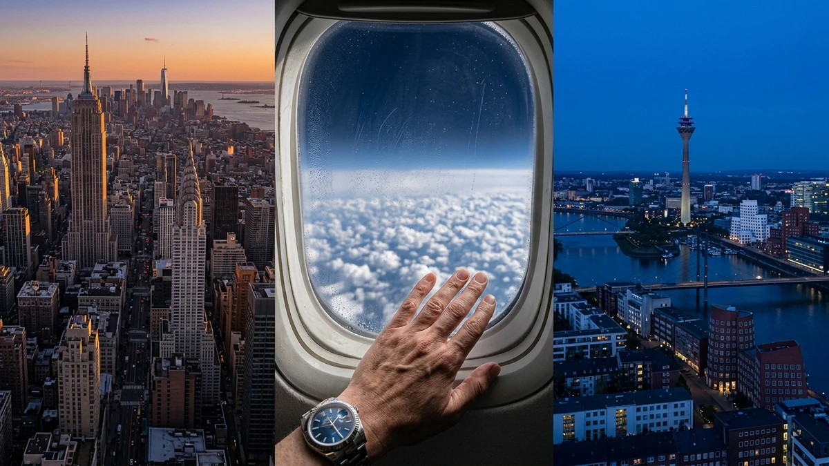 Business class flights from New York to Dusseldorf
