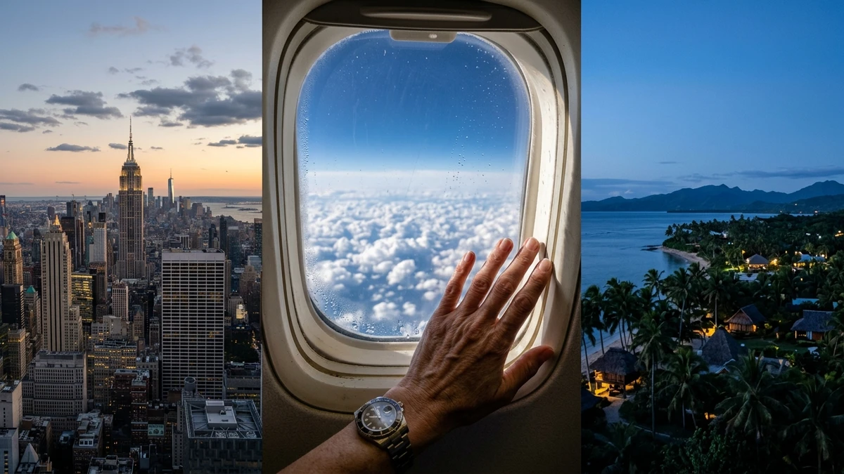 New York to Fiji