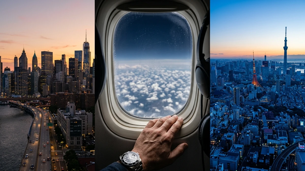 Business class flights from New York to Tokyo Haneda