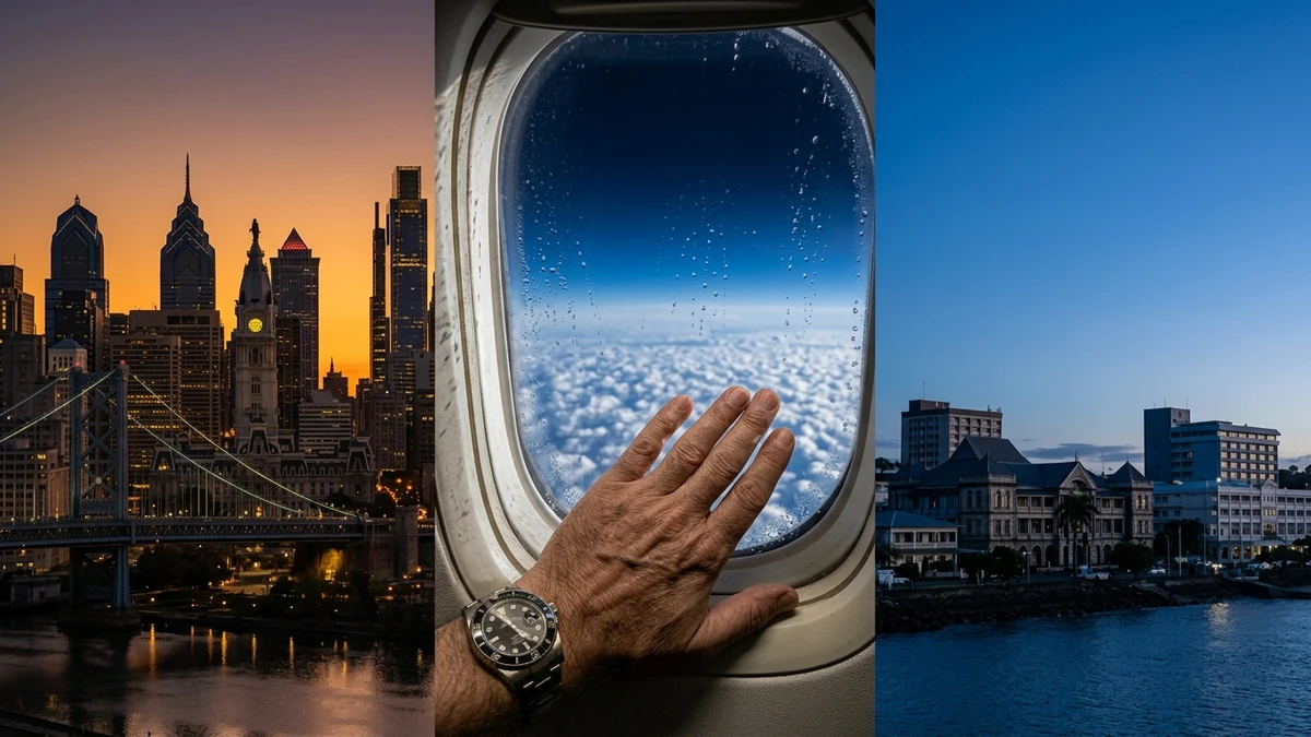 Philadelphia to Fiji