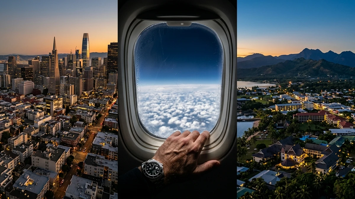 San Francisco to Fiji