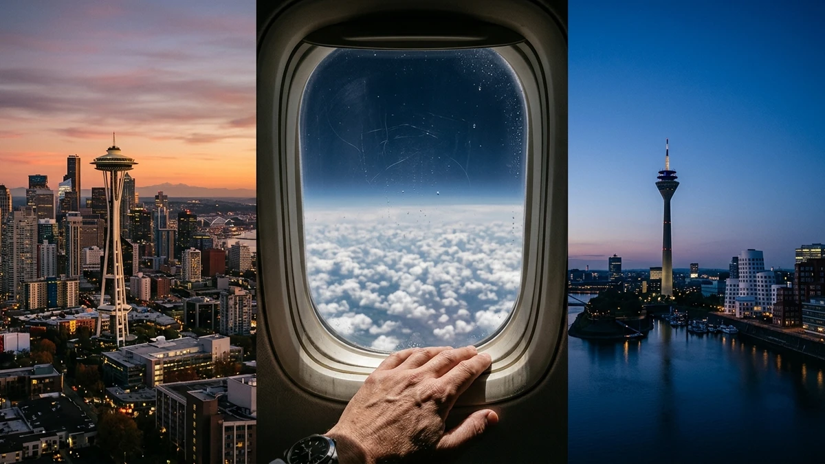 Business class flights from Seattle to Dusseldorf