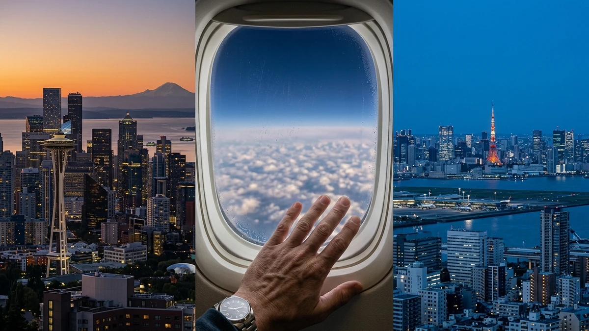 Seattle to Tokyo Haneda