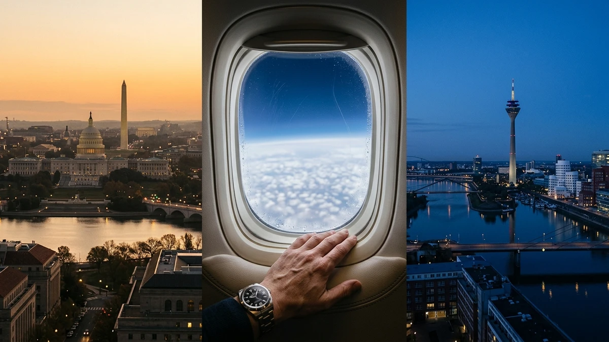 Business class flights from Washington DC to Dusseldorf